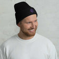 Cuffed beanie made of 100% turbo acrylic, unisex and hypoallergenic, snug fit accessory